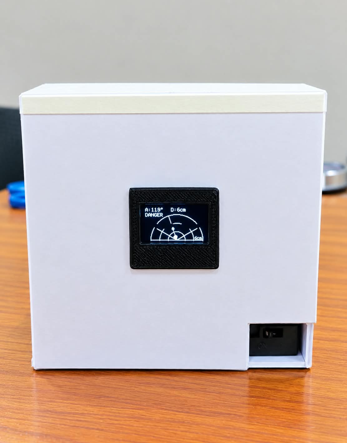Sample Output 2 - Object detection using OLED